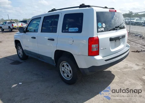 2011 Jeep Patriot Sport из США, поврежденный, VIN 1J4NF1GB1BD278204